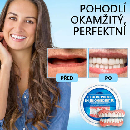 💎𝐁𝐢𝐤𝐞𝐧𝐝𝐚™ Silikonová podložka na zubní protézu (⏰Časově omezená sleva, posledních 30 minut⏰)