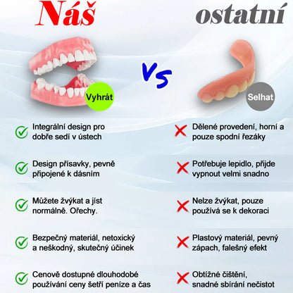 𝐵𝑖𝑘𝑒𝑛𝑑𝑎™ Silikonová sada na zubní náhrady 🧨🧨 (👩‍🔬V souladu s CED, schváleno profesionálními zubaři)